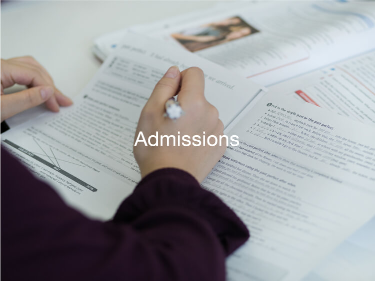 Admissions